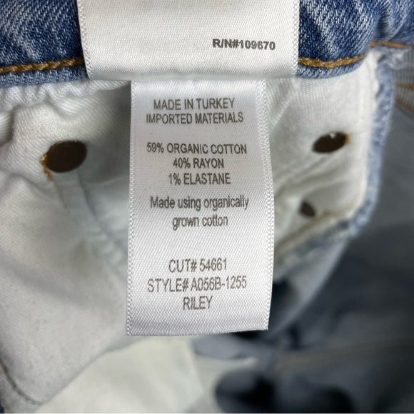 Agolde Riley High Rise Straight - Picture 9 of 10